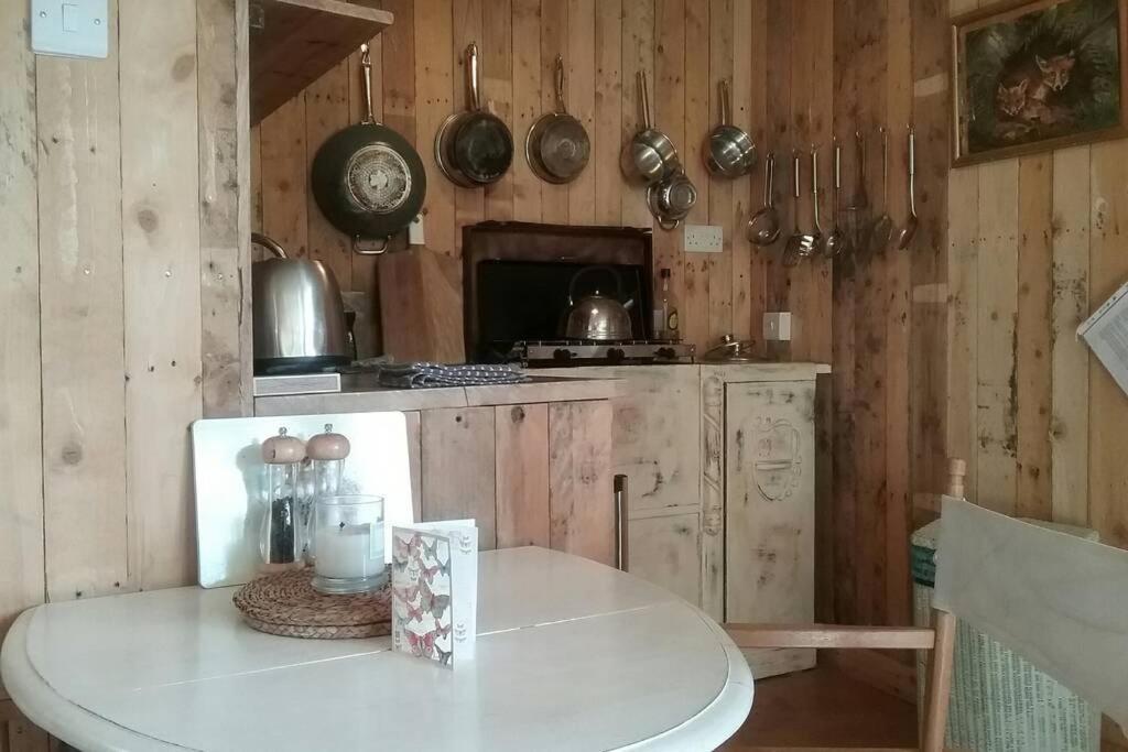 Foxesden, Unique Eco Cabin, Dartmoor Views South Brent Eksteriør bilde