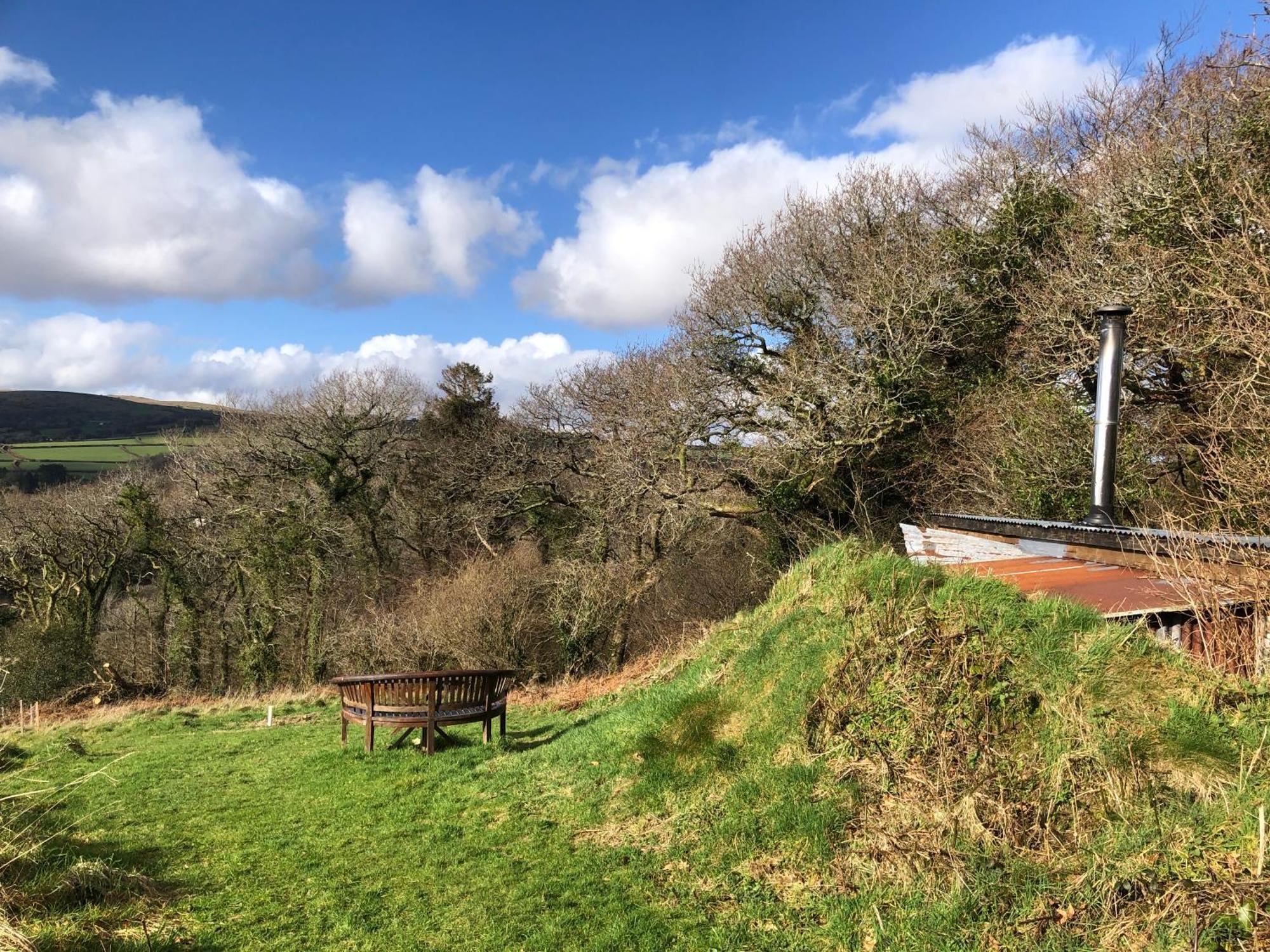 Foxesden, Unique Eco Cabin, Dartmoor Views South Brent Eksteriør bilde